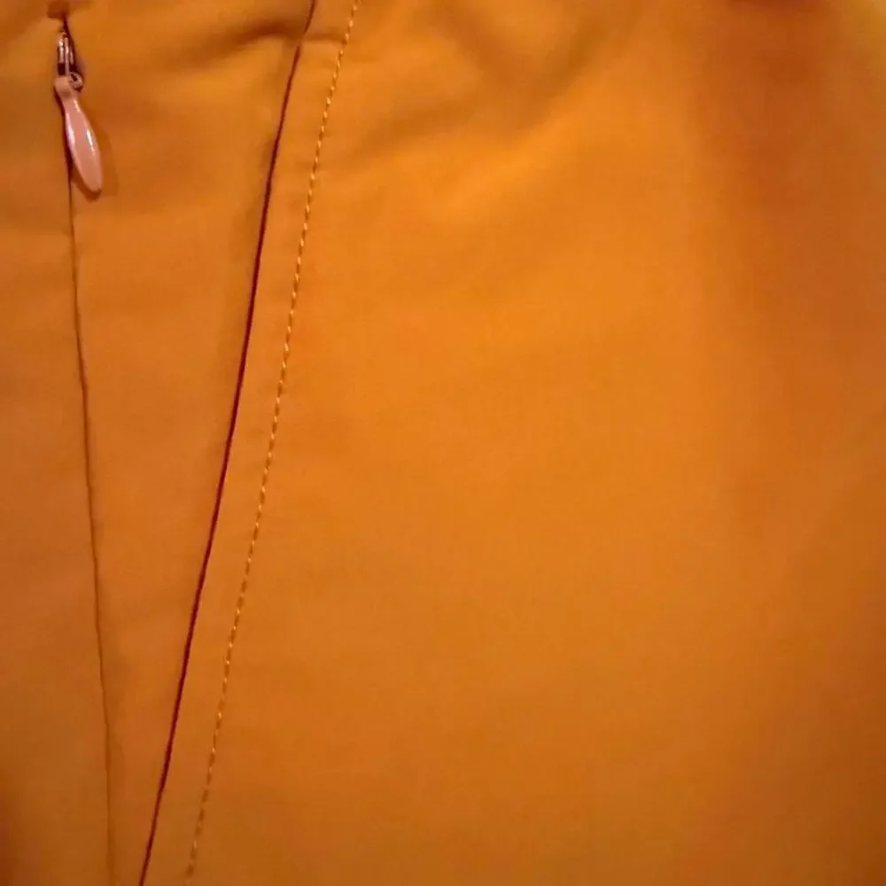 Mens bright orange drawstring shorts
